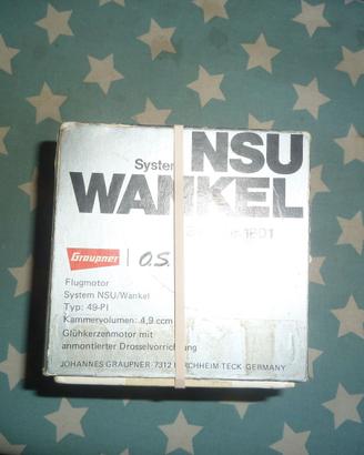 Wankel 4,9 cm³ Graupner.