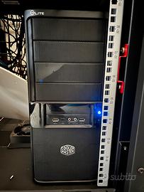 Server NAS 15TB , scheda Intel e processore Xeon