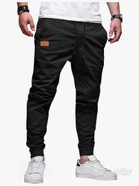 TARAINYA Pantaloni Uomo Cotone Jogging Chino Cargo