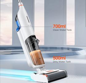 Aspirapolvere lavapavimenti senza fili
