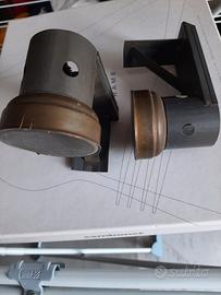 "abat jour vintage a olio con stoppino anni 50"