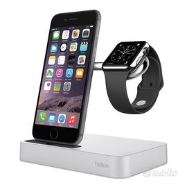 Base di ricarica per Iphon e Apple Watch