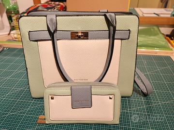 Borsa con portafoglio abbinato 