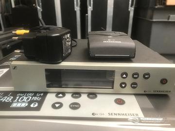 radiomicrofonoSennheiser EW 100 G4 Con trasmettito