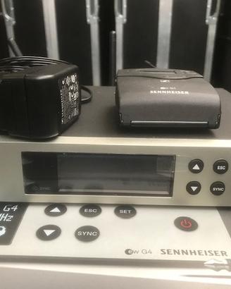 radiomicrofonoSennheiser EW 100 G4 Con trasmettito
