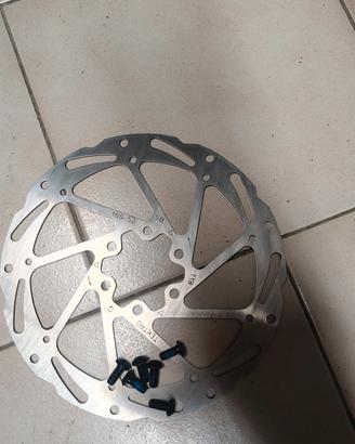Freno a disco 160mm Tektro per rockrider 