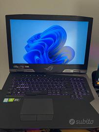 ASUS ROG G703GXR RTX 2080 48gb 1Tb nvme 1Tb Shd