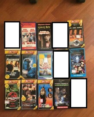 Lotto 38 FILM in videocassetta VHS no dvd