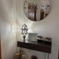 CONSOLLE CON OROLOGIO A SPECCHIO