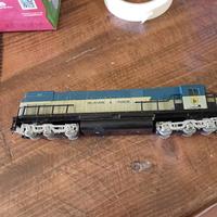 Modello ferroviario tipo americano scala H0 