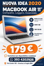 Apple MacBook Air 11” – i5, RAM 4 GB, SSD 128 GB