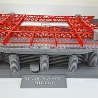 stadio san siro modellino gazzetta dello sport