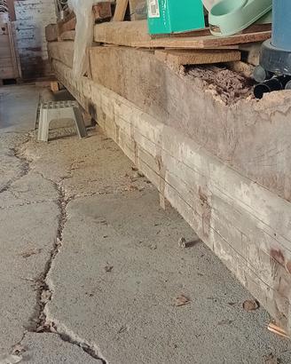 travi in legno antiche