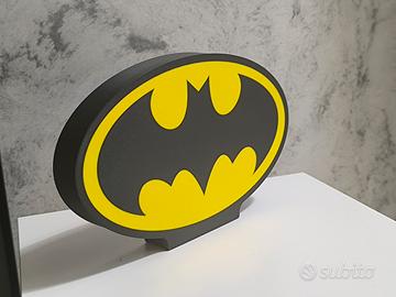 Lampada Led logo Batman Insegna Lightbox