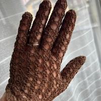 Guanti donna vintage tg M