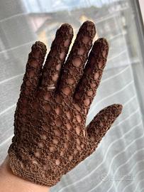 Guanti donna vintage tg M