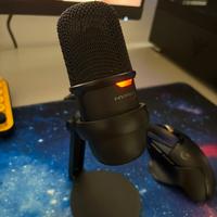 Microfono Hyperx Solocats Nero