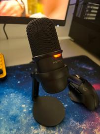 Microfono Hyperx Solocats Nero