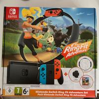 Nintendo Switch X ring fit adventure