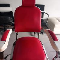 Sedia d'epoca barbiere