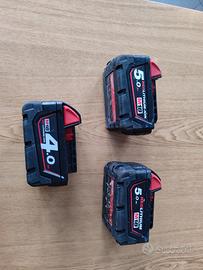 batterie Milwaukee 18v