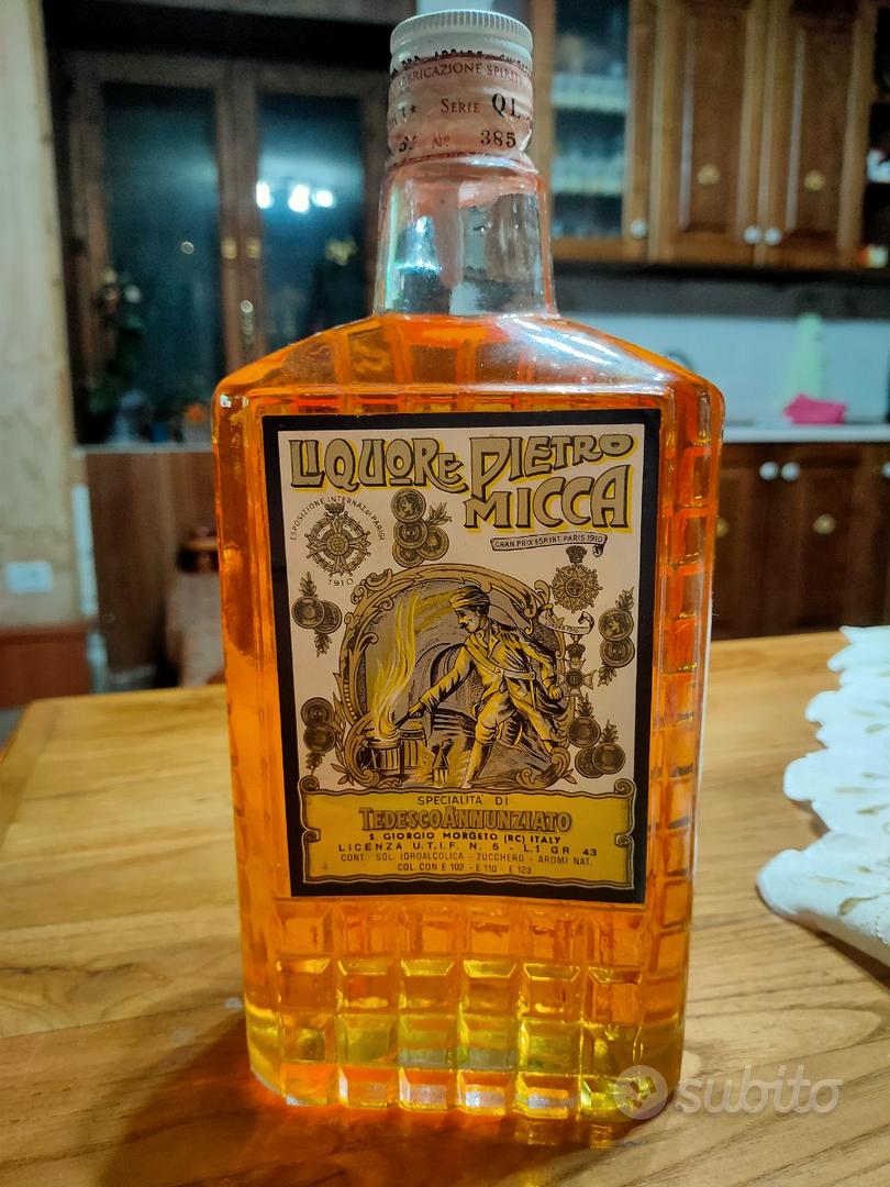 Liquore Pietro Micca anni 70 Collezionismo In vendita a Cosenza