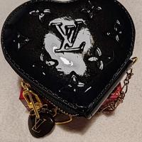 Louis Vuitton Heart bag  portamonete Amarante