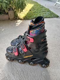 Pattini a rotelle in linea taglia 42