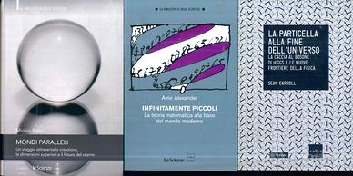 Lotto 6 Libri Fisica e Universo: Kaku, Carroll