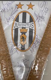 Galiardetto originale Juventus con autografi