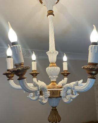 Lampadario Shabby