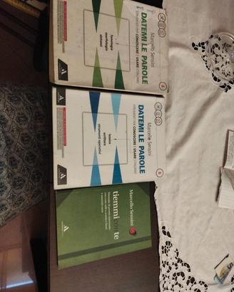 libro italiano D4temi le parole