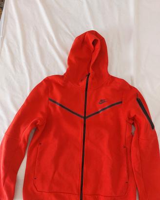 Felpa Nike Tech Rosso Taglia L