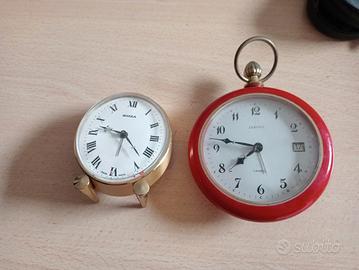 Due sveglie vintage funzionanti