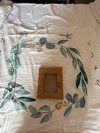 Coperta medi neonato per foto mensili con scatola