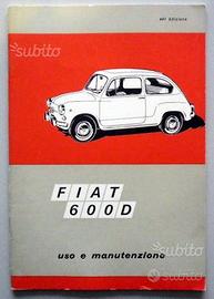 Manuale Uso e Manutenzione Fiat 600 D