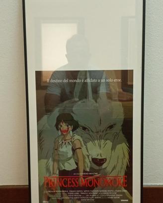 PRINCESS MONONOKE locandina 33x70 del 2000
