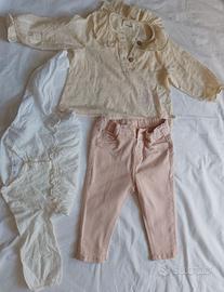 Lotto 3 pezzi neonata vestiti Abbigliamento