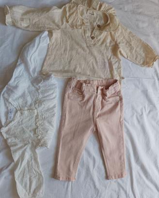 Lotto 3 pezzi neonata vestiti Abbigliamento