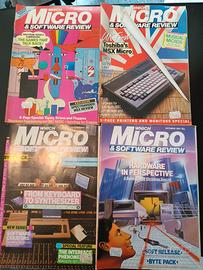 Lotto 4 Riviste UK WHICH MICRO & SOFTWARE REVIEW (