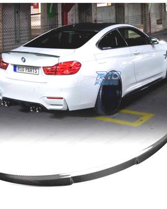 ALETTONE SPOILER BMW F82 13-18 LOOK M4 CARBONIO