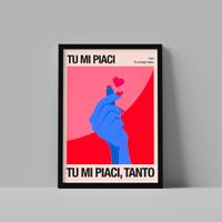 Poster A4 con cornice inclusa