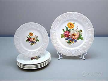 Servizio Dolce Laveno Ginori Rinascimento 7 pz