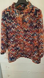 Giaccone tg.M(piu' L che M)maniche corte a reglan