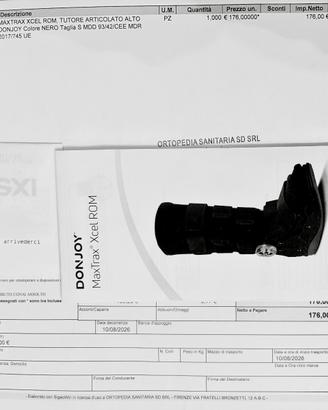 TUTORE DONJOY MAXTRAX (CALZA 38)