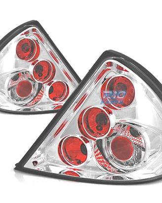 FANALI PER FORD MONDEO MK3 00-07 FONDO CROMATO