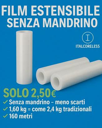 Bobina pellicola 50 cm imballaggio 2,50€ Napoli
