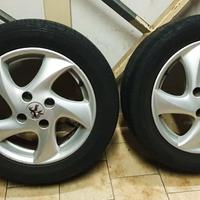 Set 4 Cerchi in lega originali Peugeot 15"