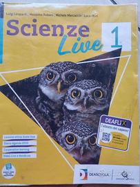 Libro 1 media. Scienze live. Luigi Leopardi.