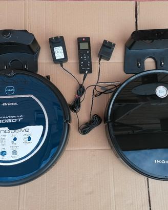 Due Aspirapolveri Robot a poco 